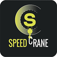 Logo Speed Crane, grue à montage rapide